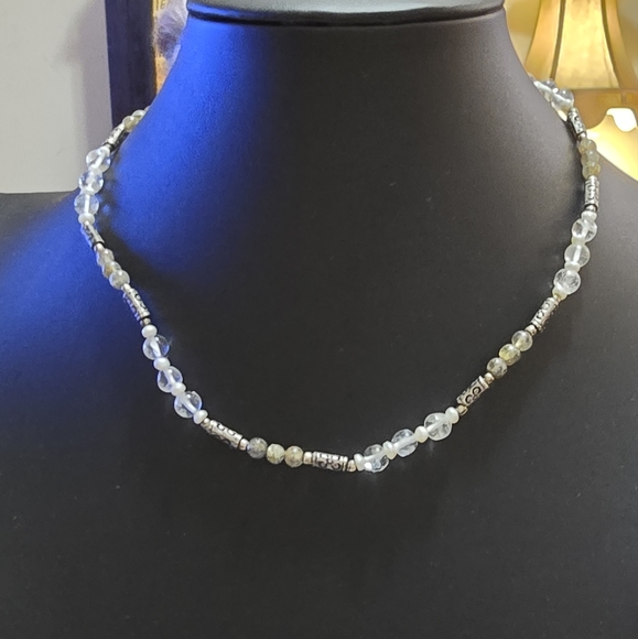 16" Vintage Handmade Seed Bead Fashion Necklace Lot 6 - Picture 4 of 4